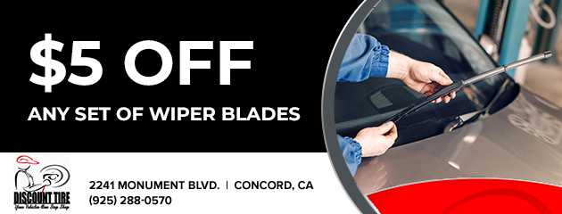 $5 Off Wiper Blades